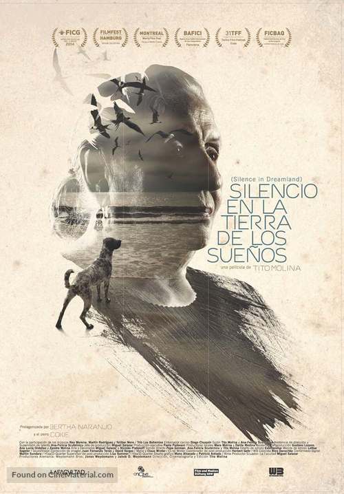 Silencio en la tierra de los sue&ntilde;os - Ecuadorian Movie Poster