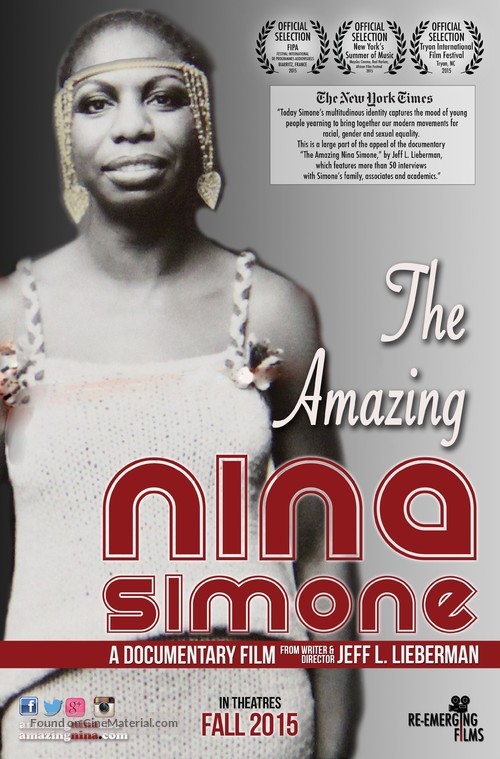 The Amazing Nina Simone - Movie Poster