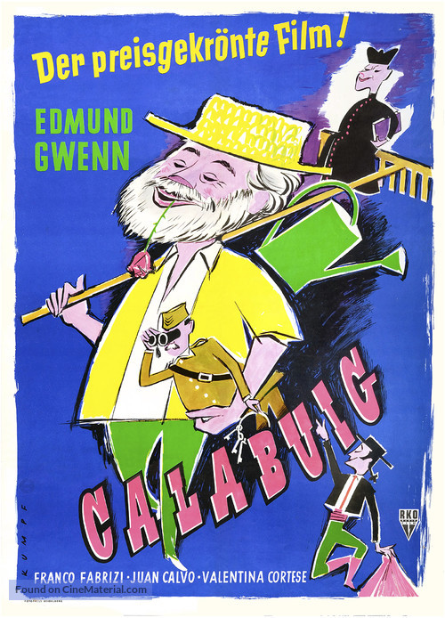 Calabuch - German Movie Poster
