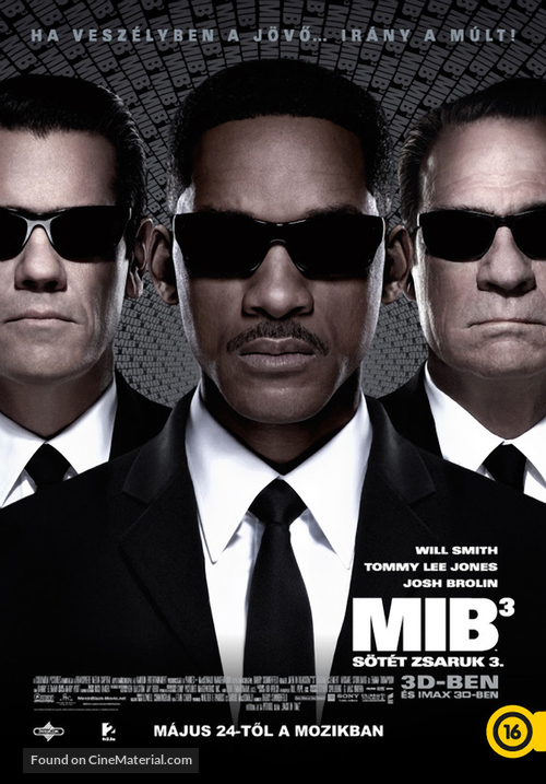 Men in Black 3 - Hungarian Movie Poster