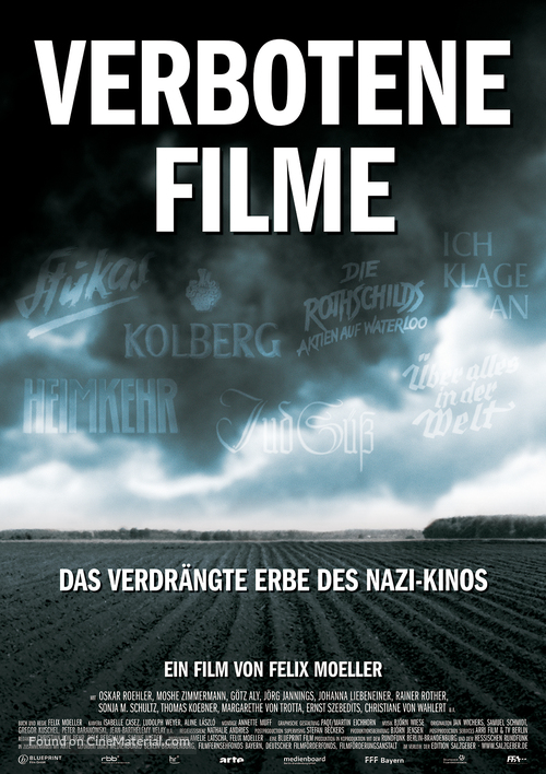 Verbotene Filme - German Movie Poster