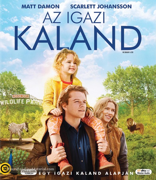 We Bought a Zoo - Hungarian Blu-Ray movie cover