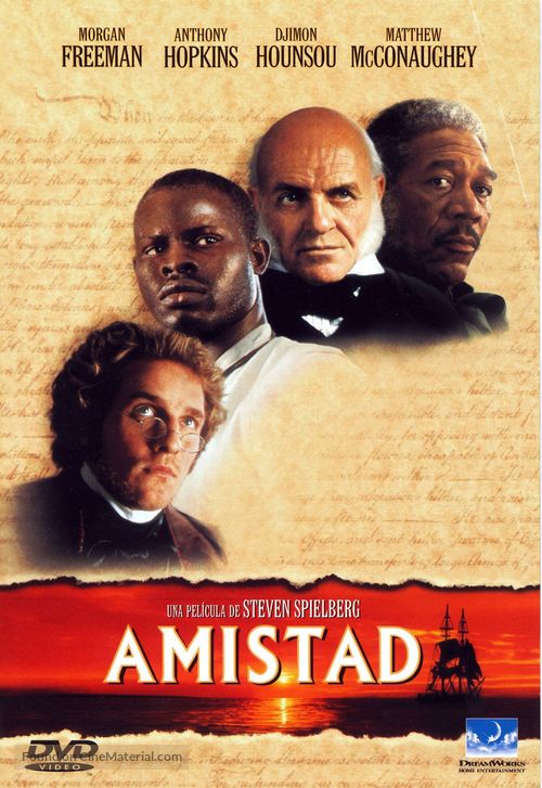 Amistad - Spanish DVD movie cover