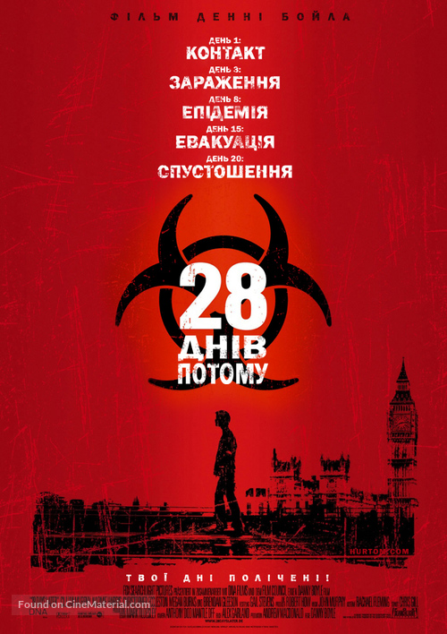 28 Days Later... - Ukrainian Movie Poster
