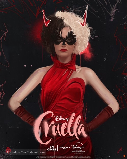 Cruella (2021) Spanish movie poster