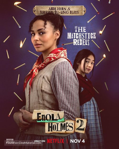 Enola Holmes 2 - Movie Poster