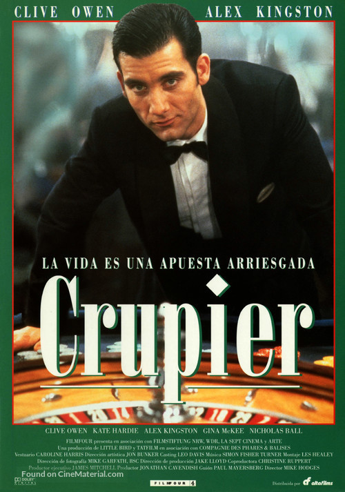 Croupier - Spanish Movie Poster