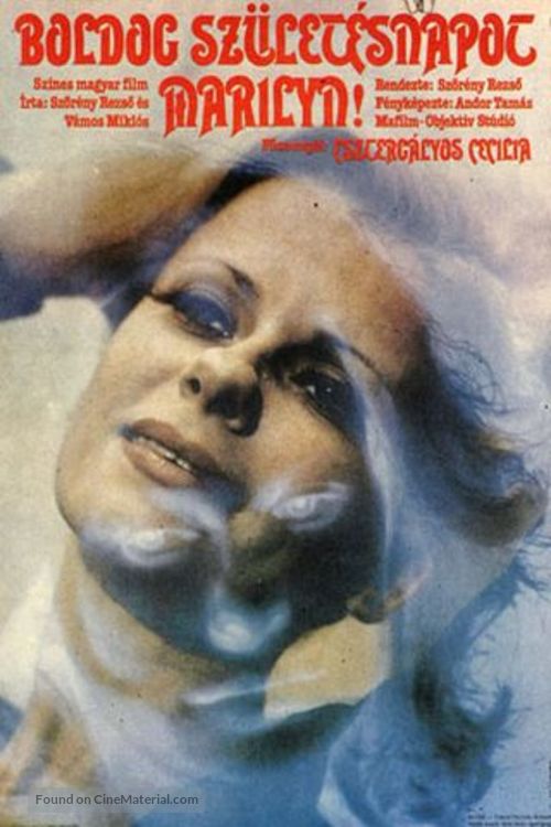 Boldog sz&uuml;let&eacute;snapot, Marilyn! - Hungarian Movie Poster