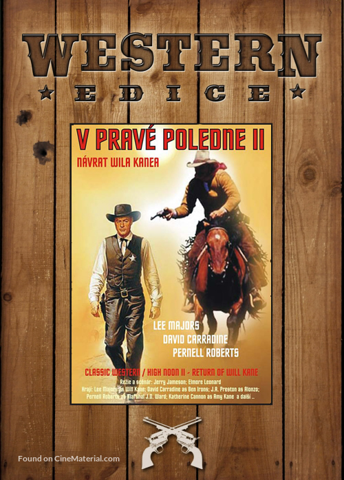 High Noon, Part II: The Return of Will Kane - Czech DVD movie cover