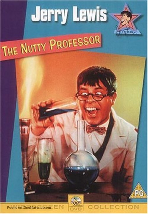 The Nutty Professor - British DVD movie cover