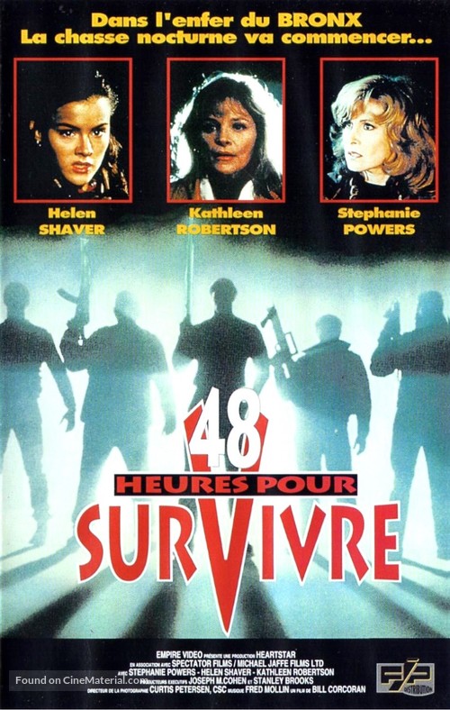 Survive the Night - French VHS movie cover