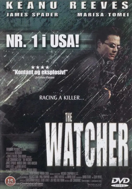 The Watcher - Danish DVD movie cover