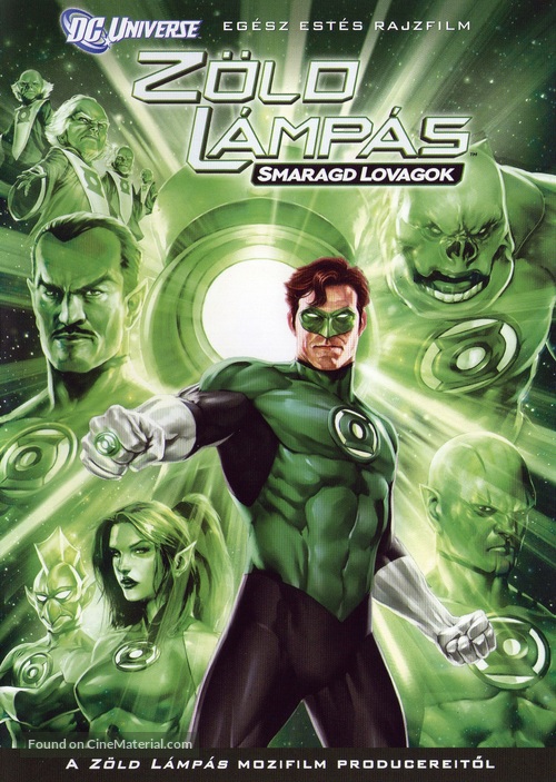 Green Lantern: Emerald Knights - Hungarian Movie Cover