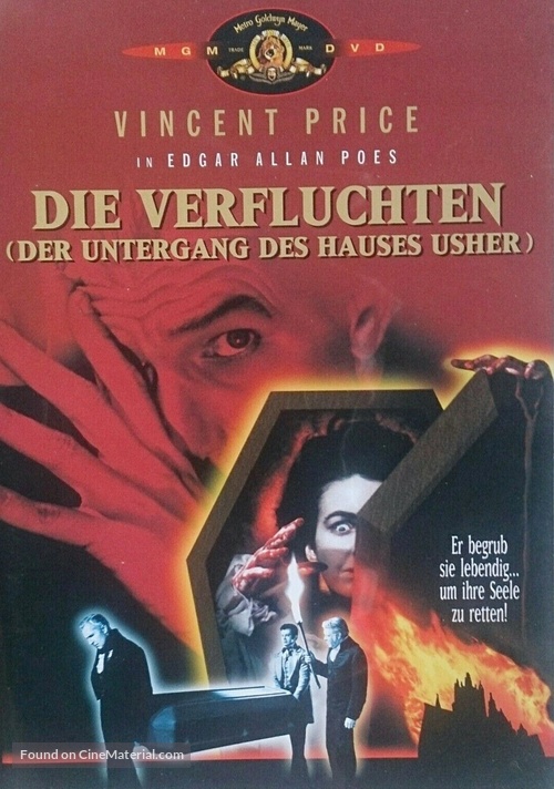House of Usher - German DVD movie cover