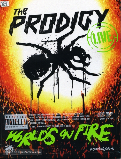 The Prodigy: World&#039;s on Fire - DVD movie cover