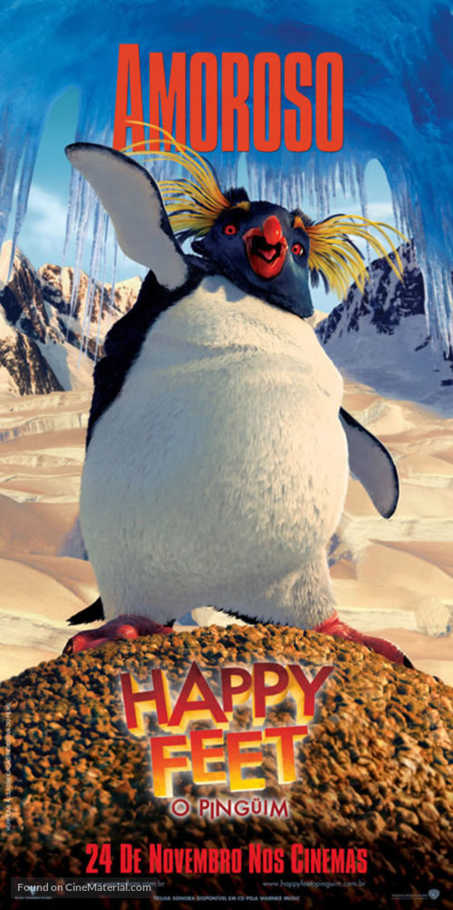 Happy Feet - Brazilian poster