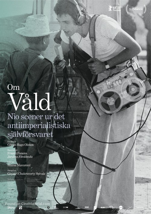 Concerning Violence - Swedish Movie Poster