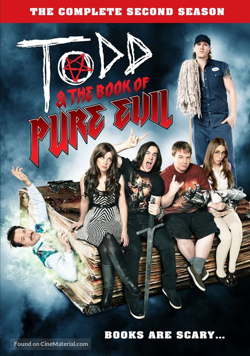 &quot;Todd and the Book of Pure Evil&quot; - DVD movie cover