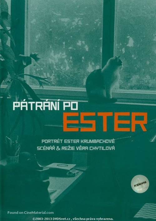 P&aacute;tr&aacute;n&iacute; po Ester - Czech Movie Cover