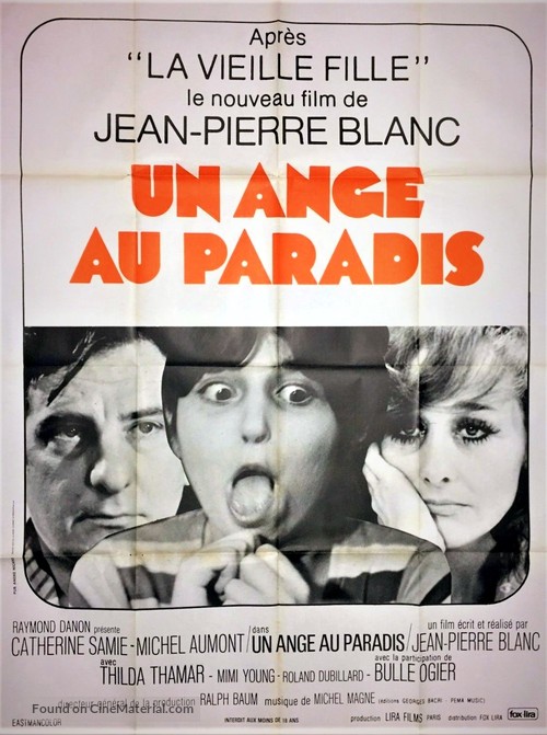 Un ange au paradis - French Movie Poster