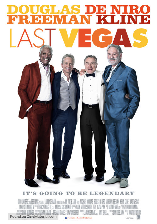 Last Vegas - Dutch Movie Poster