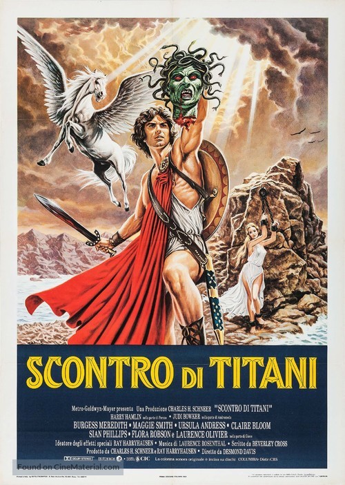 Clash of the Titans - Italian Movie Poster