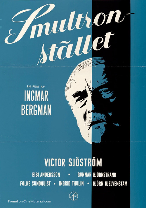 Smultronst&auml;llet - Swedish Movie Poster