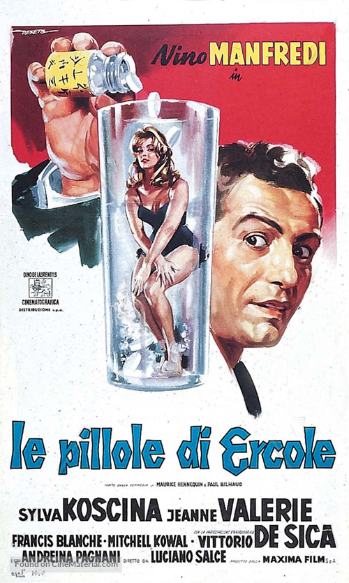 Le pillole di Ercole - Italian Movie Poster