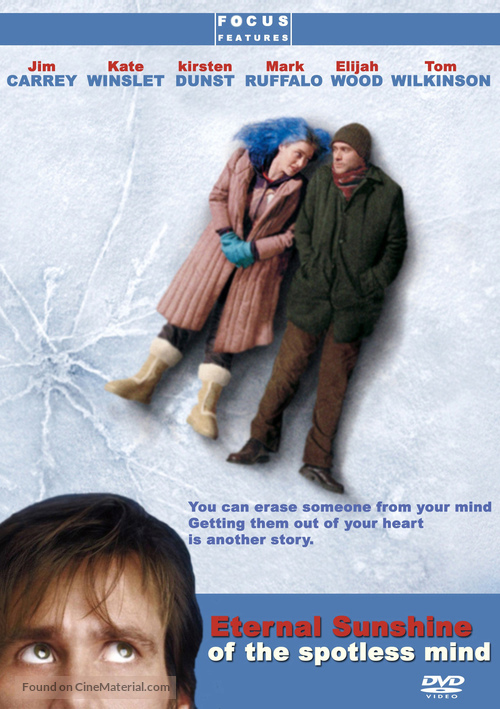 Eternal Sunshine of the Spotless Mind - DVD movie cover