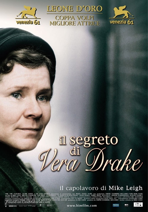 Vera Drake - Italian Movie Poster