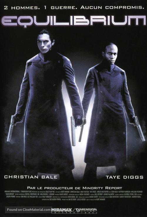 Equilibrium - French DVD movie cover