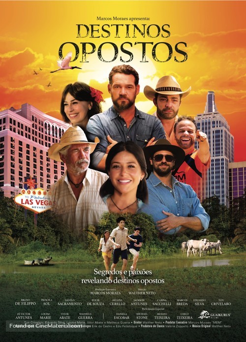 Destinos Opostos - Brazilian Movie Poster