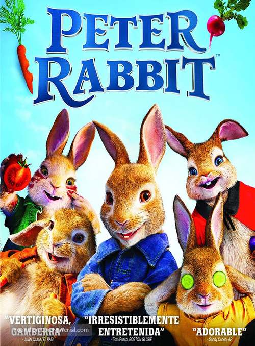 Peter Rabbit - Spanish Movie Cover