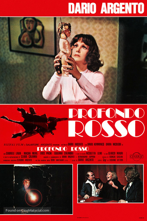 Profondo rosso - Italian Movie Poster