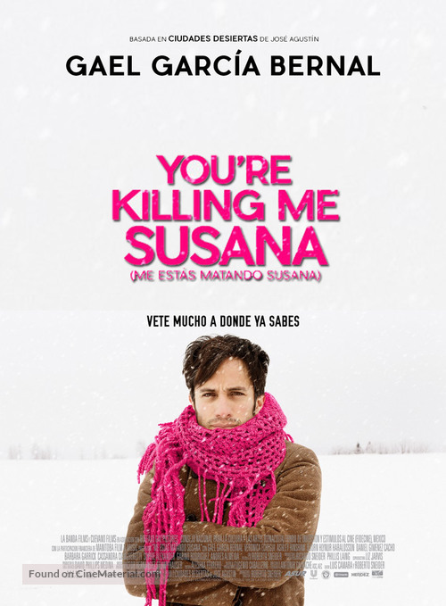 Me est&aacute;s matando Susana - Movie Poster