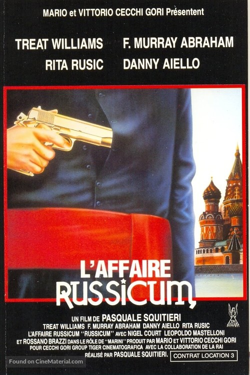 Russicum - I giorni del diavolo - French Movie Poster