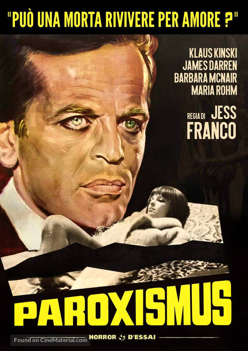 Paroxismus - Italian DVD movie cover