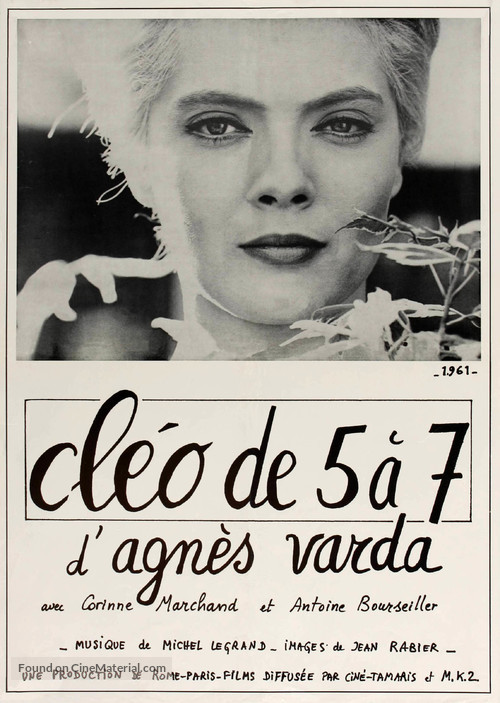 Cl&eacute;o de 5 &agrave; 7 - French Movie Poster