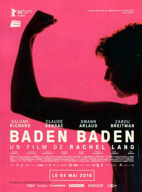 Baden Baden - French Movie Poster