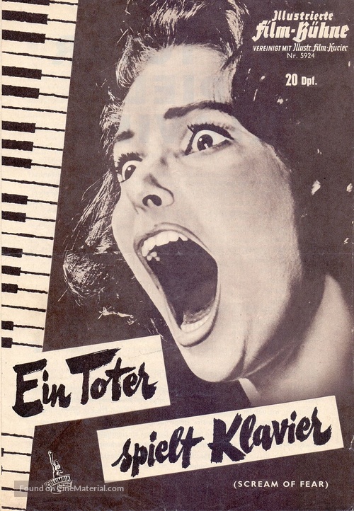 Taste of Fear - German poster