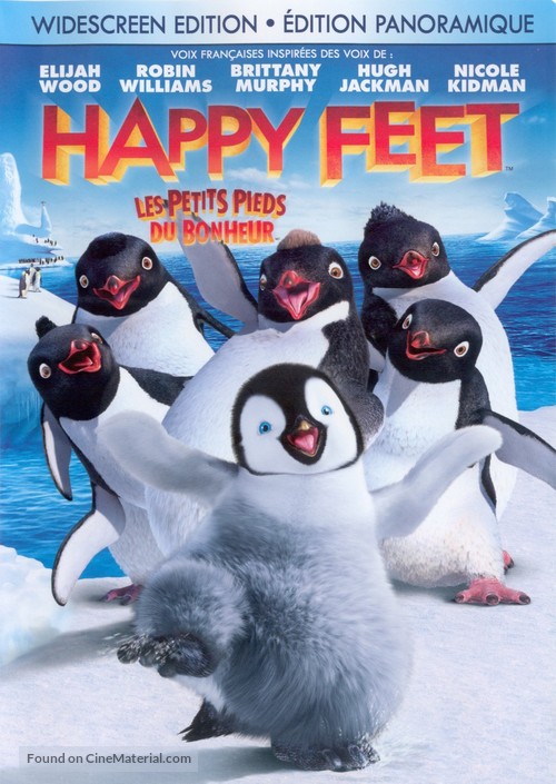 Happy Feet - Canadian DVD movie cover