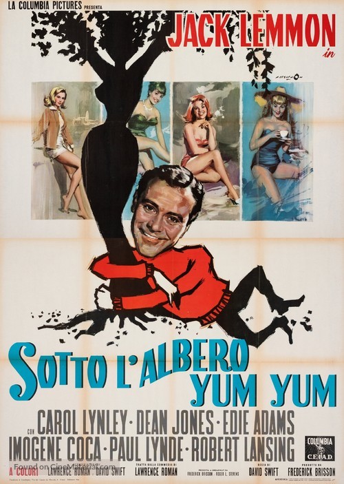 Under the Yum Yum Tree - Italian Movie Poster