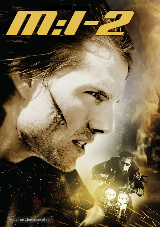 Mission: Impossible II - DVD movie cover