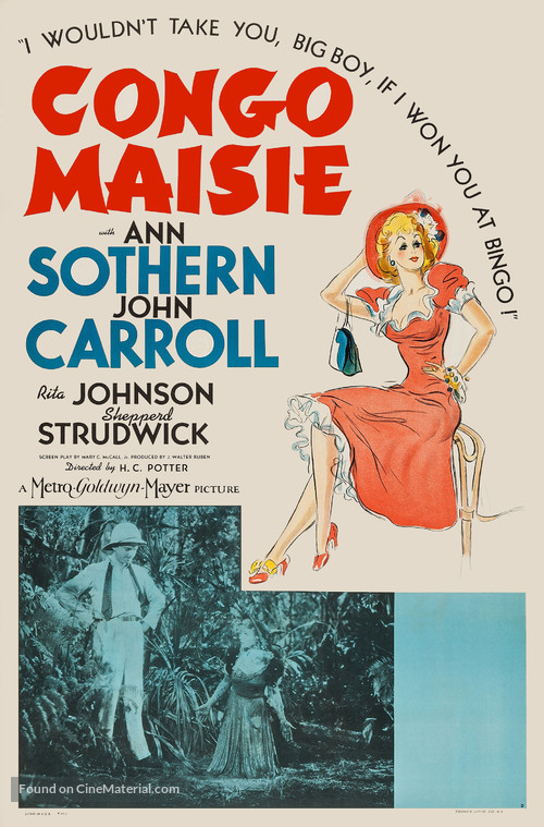 Congo Maisie - Movie Poster