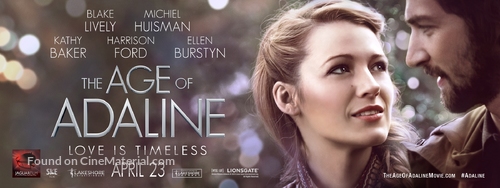 The Age of Adaline - Lebanese Movie Poster