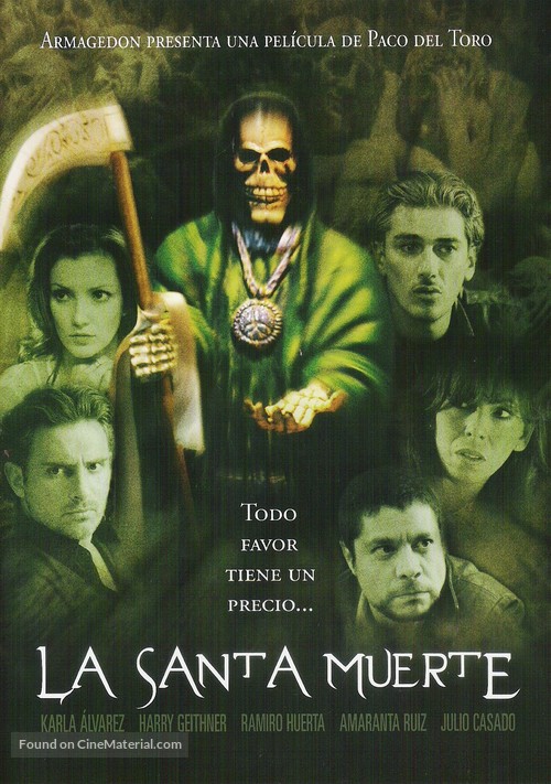 La santa muerte - Mexican Movie Cover