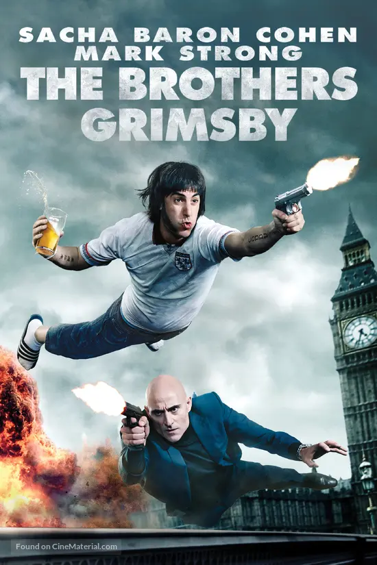 The Brothers Grimsby 2016 Dvd Movie Cover
