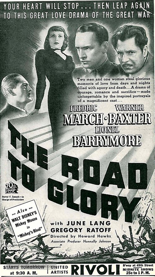The Road to Glory - poster