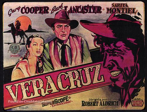 Vera Cruz - Spanish Movie Poster