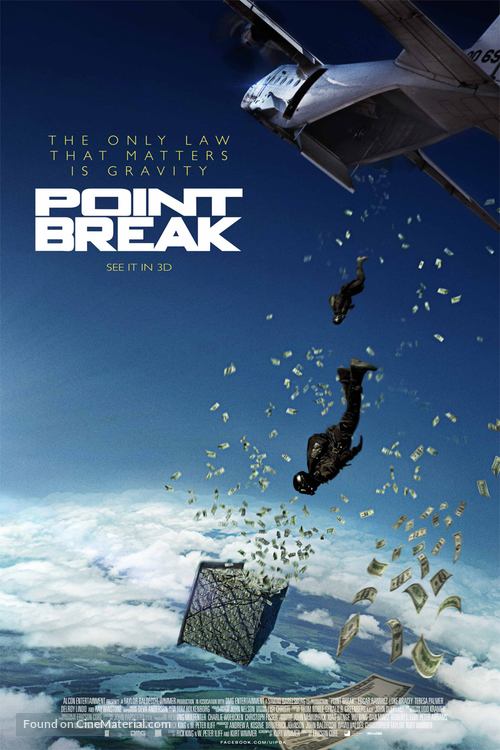 Point Break - Danish Movie Poster